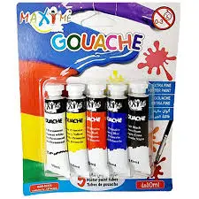 [2P0002702] PEINTURE GOUACHE MAXIME 5
