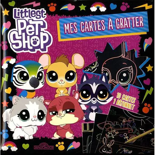 [2P0004212] LITTLEST PET SHOP - MES CARTES A GRATTER