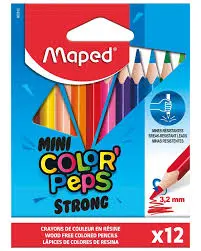 [2P000460] CRAYON COULEUR COLOR'PEPS STRONG MAPED