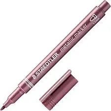 [2P0004604] METALLIC MARKER ROSE