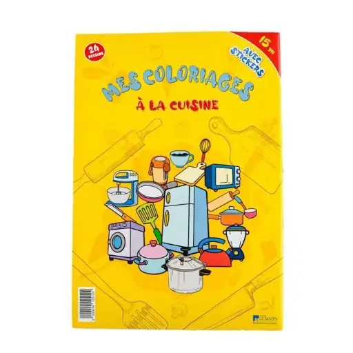 [2P0004718] MES COLORIAGES  A LA CUISINE