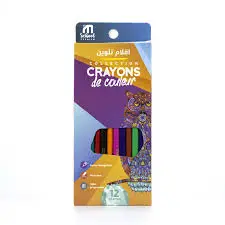[2P000472] CRAYON COULEUR 18CM M SCHOOL