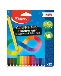 [2P0004985] Crayons color'peps Innovation Maped