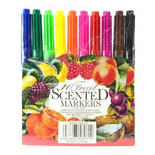 [2P000503] scented markers
