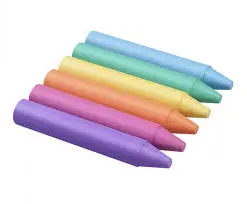 [2P0005143] CRAYONS WAX 6 ACCORD HASHTAG
