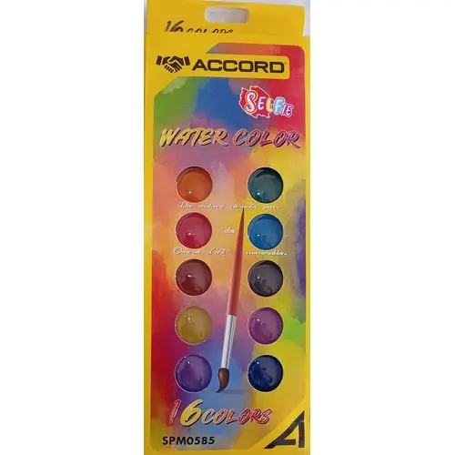 [2P0005146] AQUARELLE 16 COLORS ACCORD