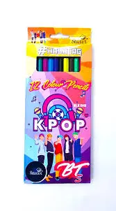 [2P0005157] CRAYON 12 COULEUR KPOP