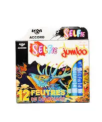 [2P0005181] FEUTRE DE COLORIAGE ACCORD SELEFIE
