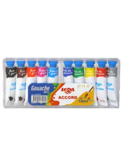 [2P0005503] GOUACHE ACCORD 10PCS SPM0305