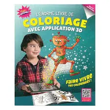 [2P0005904] L'ENORME LIVRE DE COLORIAGE 3D