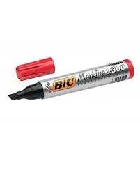 [2P0001640] MARQUEUR PERMANENT BIC 2300 ROUGE