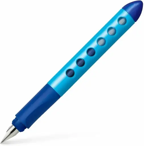 [2P0001924] STYLO PLUME BLEU GAUCHER