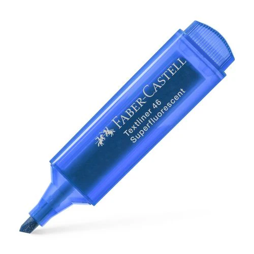 [2P0001938] FLUORESCENT FABER CASTELL BLEU CIEL SLIM