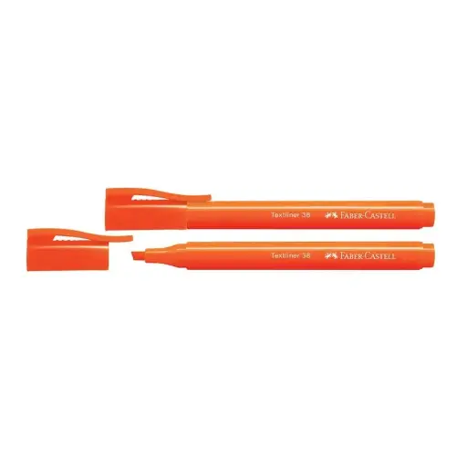[2P0001944] FLUORESCNT FABER CASTELL ORANGE SLIM