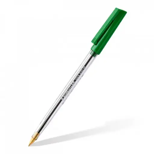 [2P0002024] STYLO BILLE VERT STAEDTLER