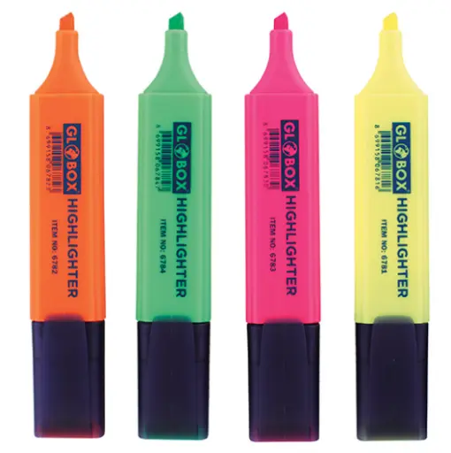 [2P0002586] SURLIGNEUR GLOBOX PAQUET DE 4 REF 6582