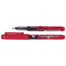 [2P0004807] FEUTRE PILOT V SIGNPEN ROUGE
