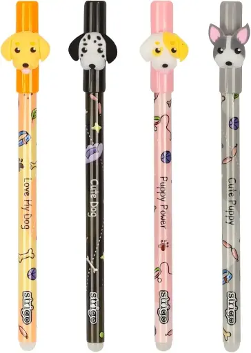 [2P0004942] STYLO GEL EFFACABLE PUPPY