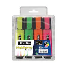 [2P0005959] FLUORESCENT OFFICE LINE HIGHLIGHTER CD