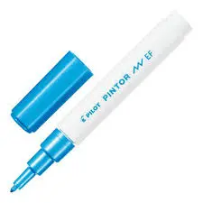 [2P0006179] FEUTRE PILOT PINTOR EF METALLIC BLUE