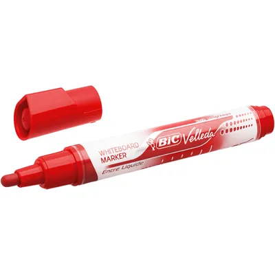 [2P0006263] MARQUEUR BIC VELLEDA LIQUID TNK ROUGE