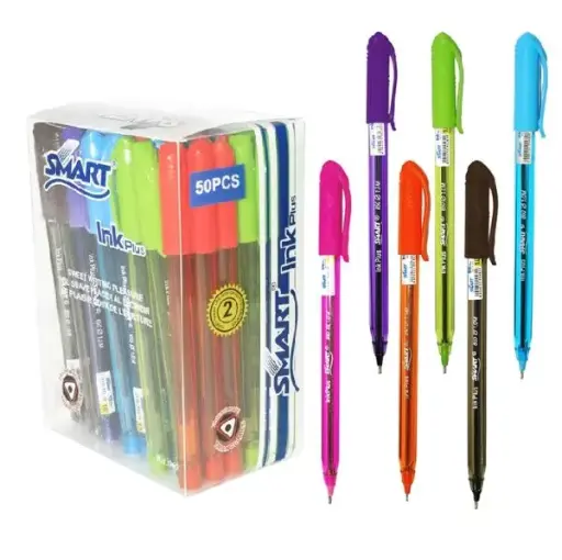 [2P0007047] POCHETTE DE 6 STYLO COULEUR SMART INKPLUS