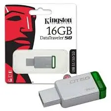 [2P0004126] CLE USB 16GB KINGSTON METAL