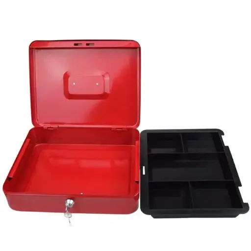 [2P000391] CAISSE METAL CASH BOX PETIT KCB-605