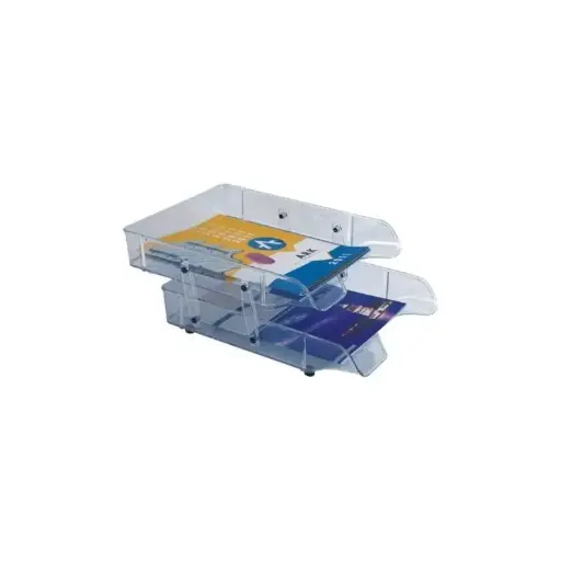 [2P0004074] PANIER A COURRIER 2 ETG TRANSPARENT