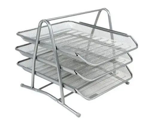 [2P0006970] PANIER A COURRIER 3 ETAGE 6259 GRIS GLOBOX