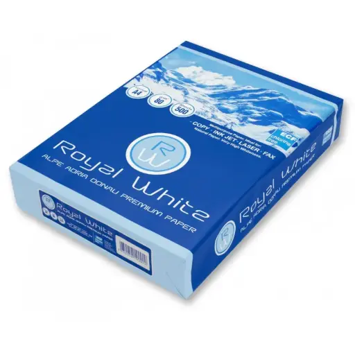 [2P0004888] RAMETTE PAPIER A4 ROYAL WHITE