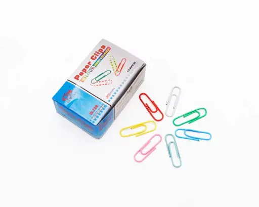 [2P000235] ATTACHE LETTRE 28 MM COULEUR
