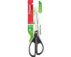 [2P0007126] CISEAUX ESSENTIALS GREEN 21CM ASYMETRI