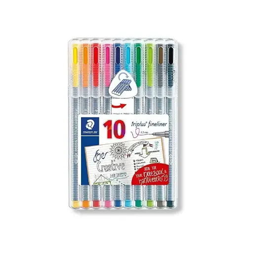 ETUI 10 FEUTRES TRIPLUS FINELINER