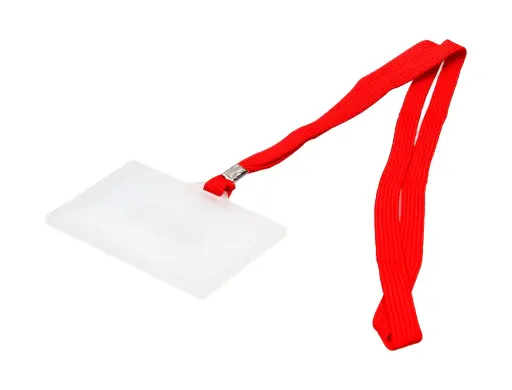 BADGE A FIL 856 ROUGE